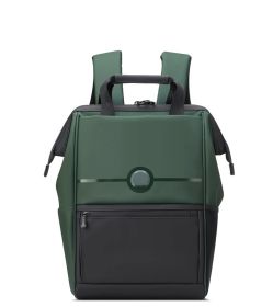 Ranac za laptop 14" zeleni vodootporan Turenne soft DELSEY