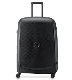 Kofer srednji 76cm, tvrdi, 4 tocka, prosiriv, crni, Belmont+, DELSEY
