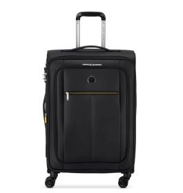 Kofer kabinski 55cm, meki, 4 točka, proširiv, crni, DITA DELSEY