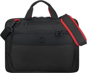 Poslovna torba Delsey Parvis Plus za laptop 15,6" crna
