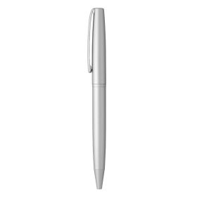 ZETA, metalna hemijska olovka sa papirnom navlakom, srebrna
