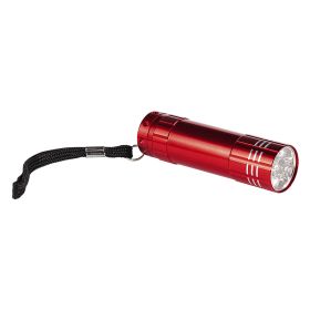 MAJORKA, baterijska lampa (9 led), crvena