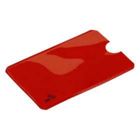 COVER, držač za kartice sa rfid zaštitom, crveni