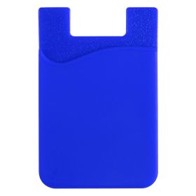 POCKET, silikonski držač kartica za telefon, rojal plavi