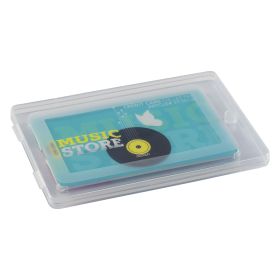 INSERT, plastična poklon-kutija za usb credit card transparentna
