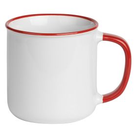 BETTY BIANCO, keramička šolja, 250 ml, crvena