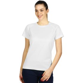 RECORD LADY, ženska sportska majica sa raglan rukavima, 130 g/m2, bela, S