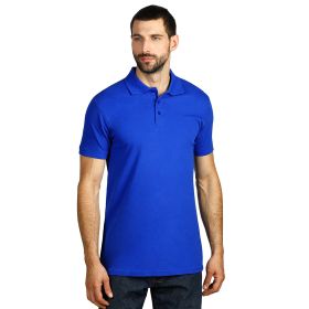 AZZURRO II, pamučna polo majica, 180 g/m2, rojal plava, 3XL