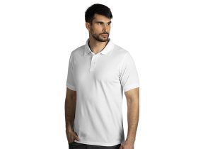 CARBON, radna polo majica, bela, 3XL