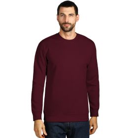 SPRING, dukserica, okrugli izrez, 280 g/m2, bordo, XL