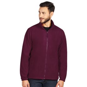 POLARIS, dukserica od brušenog polara, 280 g/m2, bordo, XXL