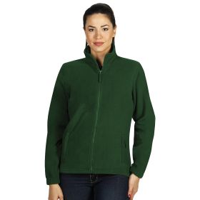 POLARIS LADY, ženska dukserica od brušenog polara, 280 g/m2, zelena, XL