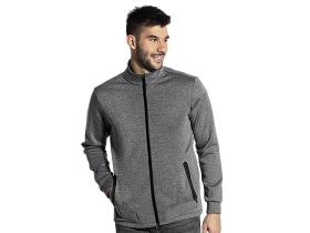 CLARK, dukserica sa visokom kragnom, 280 g/m2, pepeljasta, 3XL