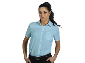 BUSINESS SSL WOMEN, ženska košulja kratkih rukava, svetlo plava, XXL