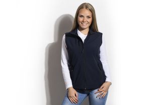 FEEDBACK WOMEN, ženski softshell prsluk, plavi, S