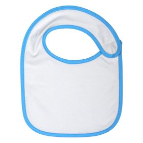 BABY, portikla za bebe sa čičak trakom, 180 g/m2, svetlo plava