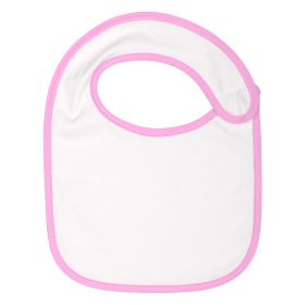 BABY, portikla za bebe sa čičak trakom, 180 g/m2, roze