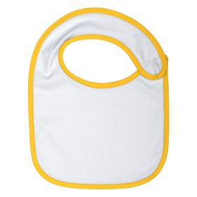 BABY, portikla za bebe sa čičak trakom, 180 g/m2, žuta