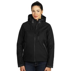 BLACK PEAK WOMEN, ženska softshell jakna sa kapuljačom crna, L