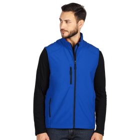 SKIPPER VEST, softshell prsluk, rojal plavi, S