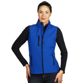 SKIPPER VEST WOMEN, ženski softshell prsluk, rojal plavi, L