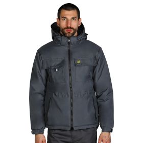 TEN JACKET, radna jakna, tamno siva, XXL