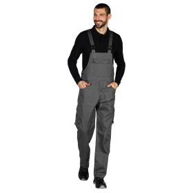 CRAFT BIB PANTS, radni polukombinezon, tamno sivi, 50