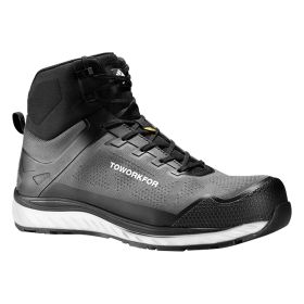 SUPER SET BOOT GREY, duboke zaštitne cipele sa esd funkcijom s1p src, tamno siva, 37