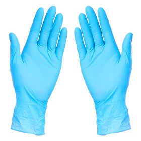 NITRILE BLEND GLOVES, jednokratne rukavice od nitrilne mešavine, svetlo plave, S