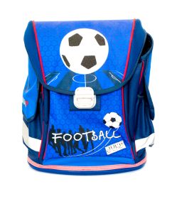 Školska torba Jump Football 930822, plava