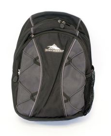 Školska torba High Sierra Chirp Black 940398, sa gumom, crna