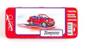 Tempera Aero 1/12, 7 ml, art. 201/12, metalna kutija, auto