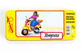 Tempera Aero 1/12, 7 ml, art. 201/12, metalna kutija, vespa