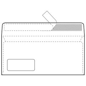 Koverta American 110x230 lp samolepljiva