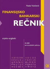 FINANSIJSKO BANKARSKI REČNIK SRPSKO/ENGLESKI