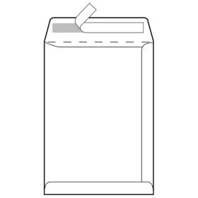 Koverta C4  229x324  bela samolepljiva