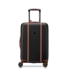 Kofer kabinski 55 cm, tvrdi, 4 tocka, prosiriv,  crni Cadence DELSEY