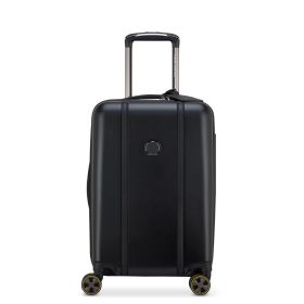 Kofer kabinski 55 cm tvrdi prosiriv crno/crni Cadence DELSEY