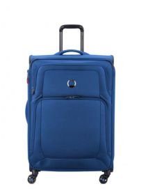 Kofer veliki 78 cm, meki 4 točka proširiv plavi, Optimax Lite DELSEY
