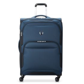 Kofer veliki 79 cm, L, meki 4 točka proširiv plavi Sky Max 2.0 DELSEY