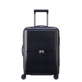 Kofer kabinski 55cm slim tvrdi 4 točka crni Turenne Delsey