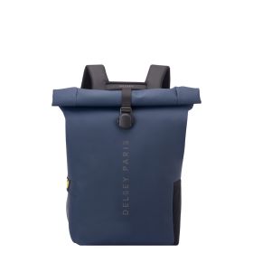 Ranac za laptop 46 cm rolltop tamno plavi vodootporan Turenne soft DELSEY