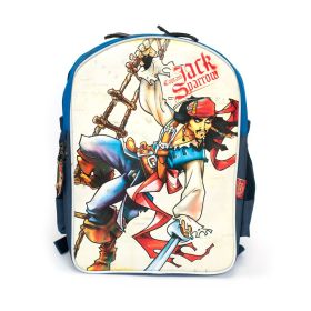 Školska torba Disney Captain Jack Sparrow 905093, plava