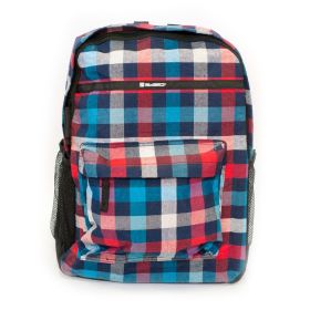 Školska torba Paso Bag for People 941415, karirana, siva