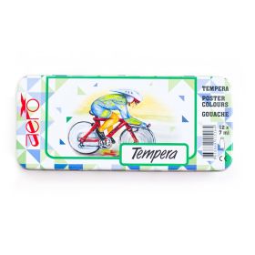Tempera Aero 1/12, 7 ml, art. 201/12, metalna kutija, biciklista