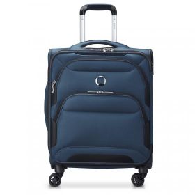 Kofer kabinski 55cm, meki, 4 točka, slim,  plavi, Sky Max 2.0 DELSEY